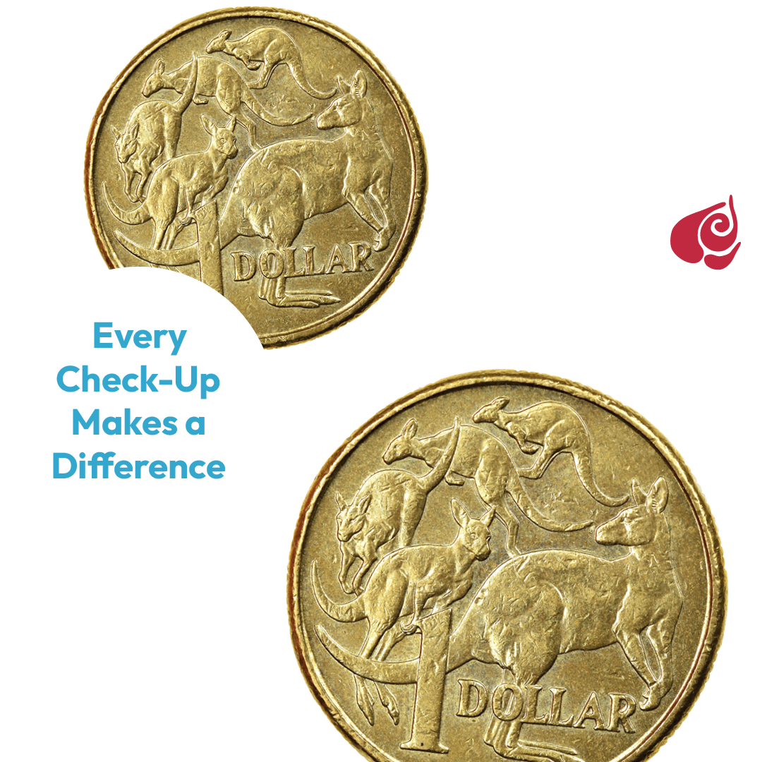 For every check up we donate $1 to Rosies - Friends on the Street.